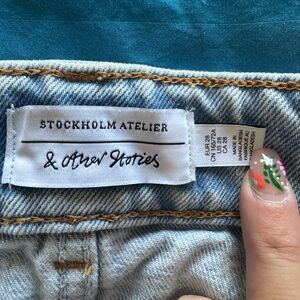 & Other Stories Light Blue Denim Jeans